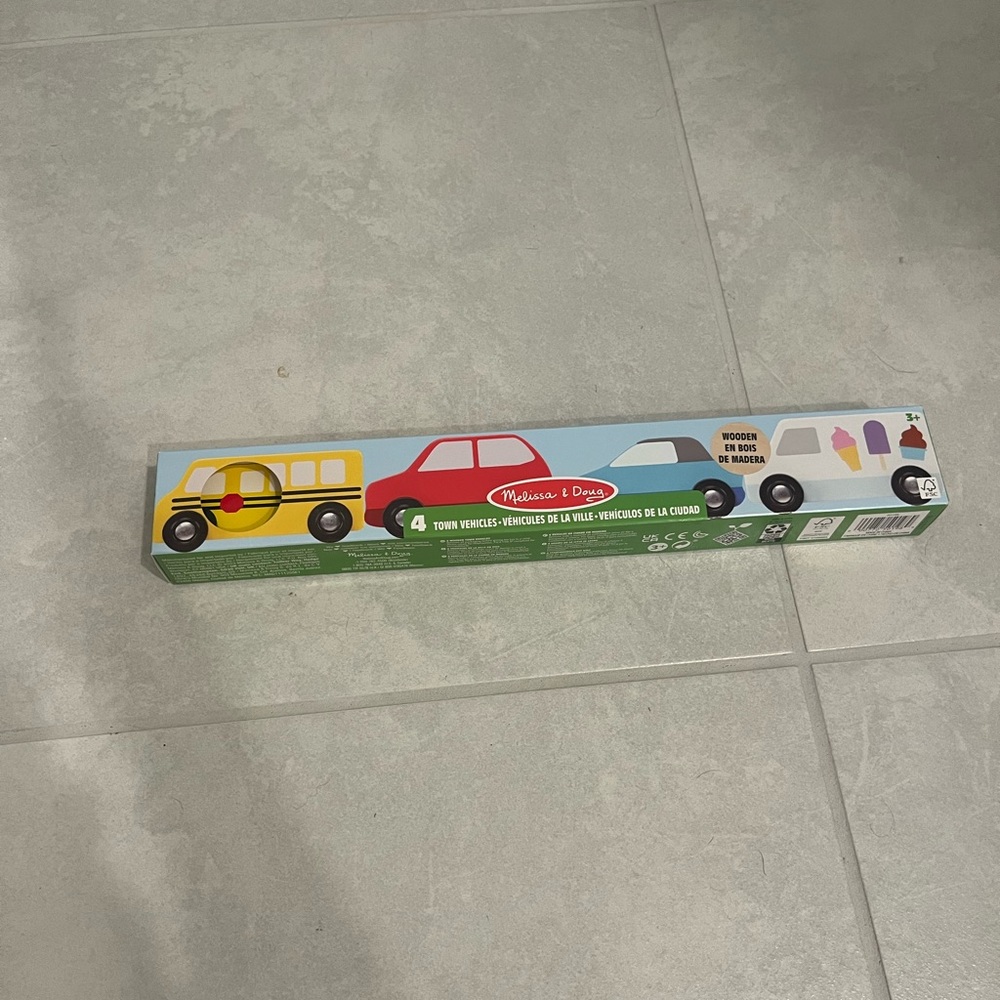 Melissa & Doug 4 Town Vehicles